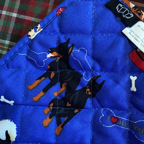 NWT Two Lumps of Sugar Oven mitt and pot holder set - Picture 3 of 7